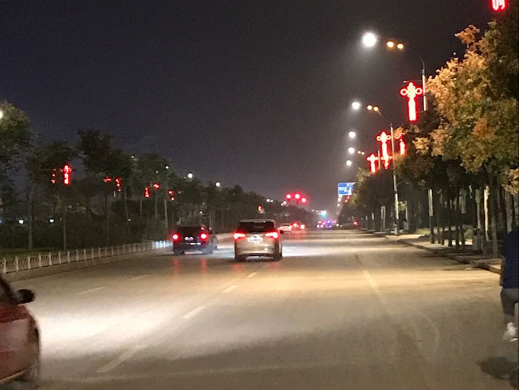 菏澤市鄆城縣水滸路、金河路照明改造
